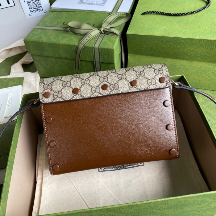 Annareps Great quality G*ucci Top Bag 20.5*15.5*6cm Free shipping