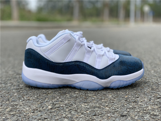 Annareps Great quality Air Jordan 11 Low “Snakeskin” CD6846-102 Free shipping