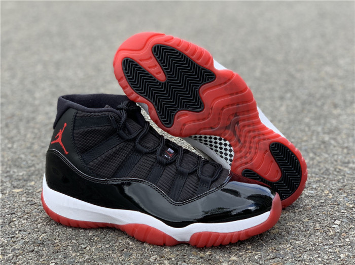 Annareps Great quality Air Jordan 11 “Bred” 378037-061 Free shipping