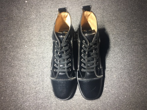 Annareps Great quality C*ristian L*uboutin Suede Leather Sneaker Free shipping