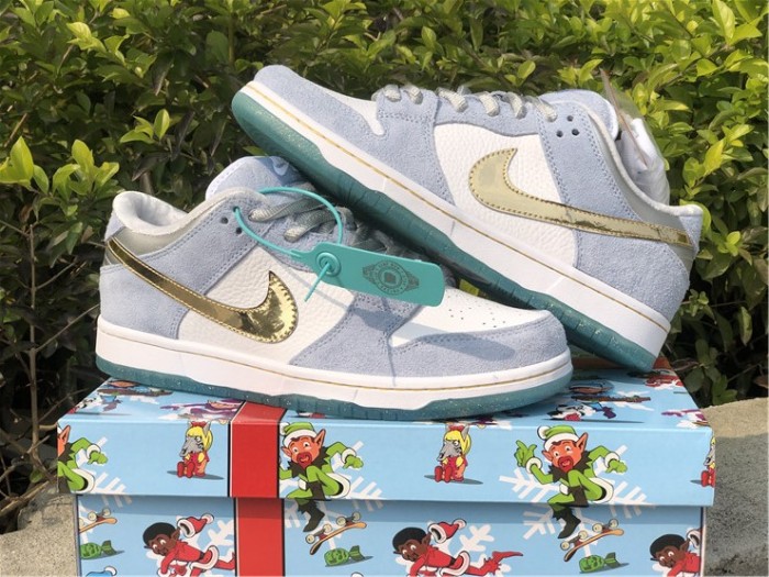 Free shipping from annareps Sean Cliver x Dunk SB Low DC9936-100 Free shipping