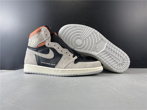 Annareps Great quality Air Jordan 1 Retro High OG Neutral Grey 555088-018 Free shipping