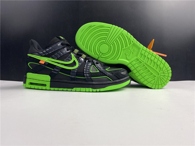 Free shipping from annareps OFF-WHITE x Nike Air Rubber Dunk “Green Strike” CU6015-001 Free shipping