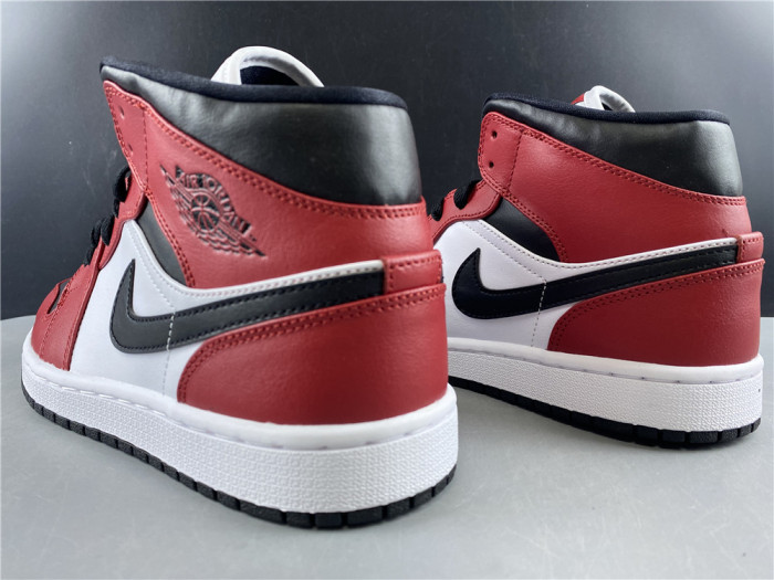Annareps Great quality Air Jordan 1 Mid Chicago 554724-069 Free shipping
