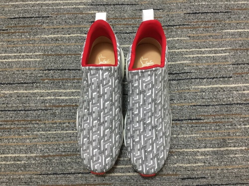 Annareps Great quality C*ristian L*uboutin Red Runner Sneaker Free shipping