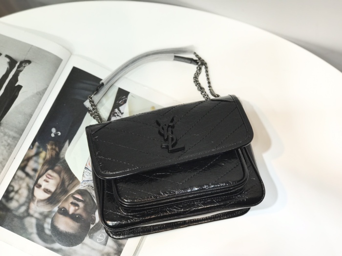 Annareps Great quality Y*SL Top Bag 22*16.5*7.5cm Free shipping