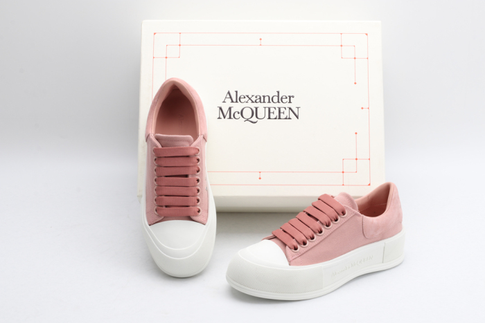 Annareps Great quality Women A*lexander M*cqueen Top Sneaker Free shipping