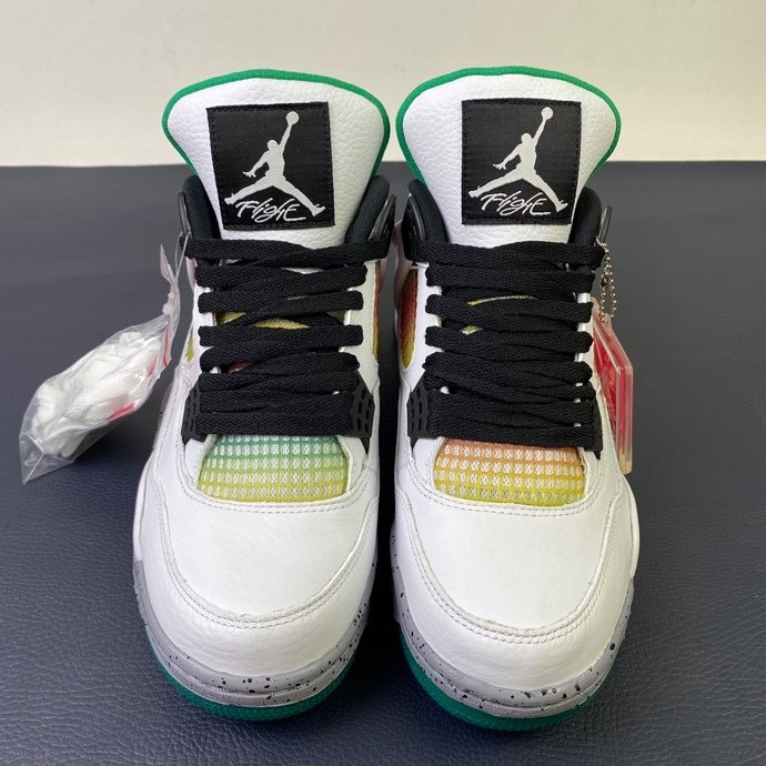 Annareps Great quality Air Jordan 4 WMNS Rasta Free shipping