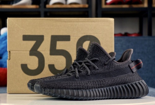 Annareps Great quality Annareps Great quality Yeezy 350 Boost V2 Black Static Reflective Free shipping