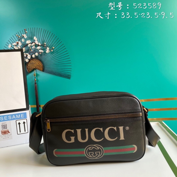 Annareps Great quality G*ucci Bag Top Quality 33.5*23.5*9.5cm Free shipping