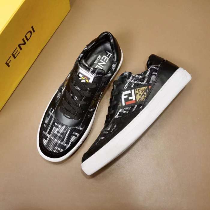 Annareps Great quality Men F*endi Top Sneaker Free shipping