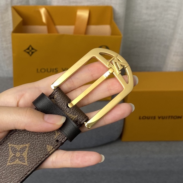 Annareps Great quality L*ouis V*uitton Belts Top Version 3.5cm Free shipping