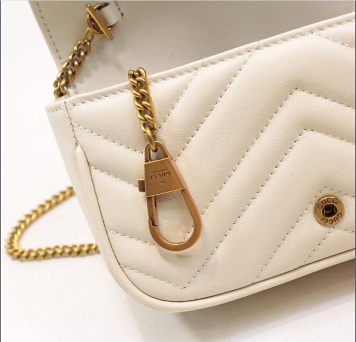 Annareps Great quality G*ucci Top Bag 16.5*10.2*5.1cm Free shipping