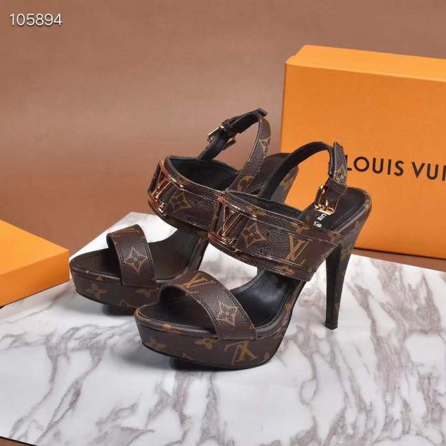Annareps Great quality Women L*ouis V*uitton Top Slippers Free shipping