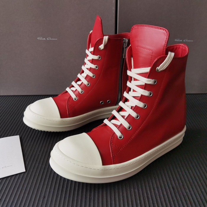 Men Women R*ick O*wens Top Sneaker (annareps) Free shipping