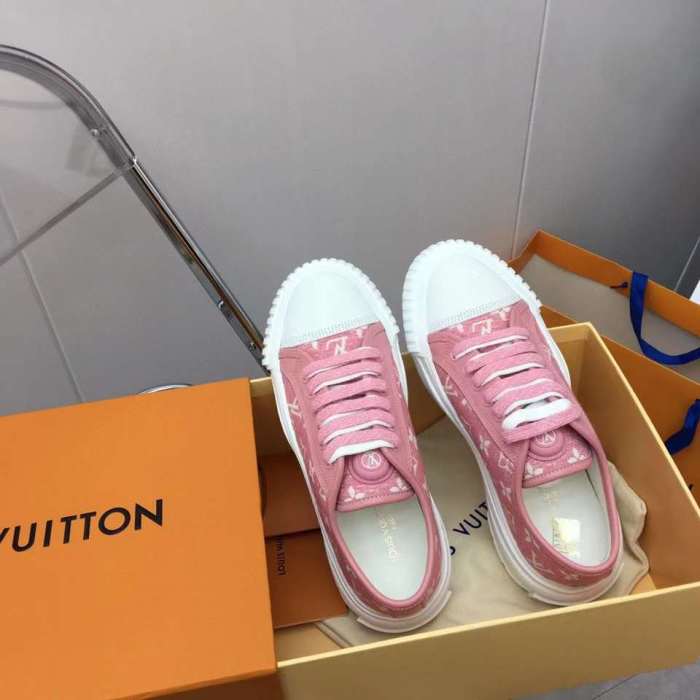 Women L*ouis V*uitton Top Sneaker (annareps) Free shipping
