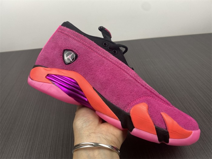Annareps Great quality Air Jordan 14 Low WMNS Shocking Pin Free shipping