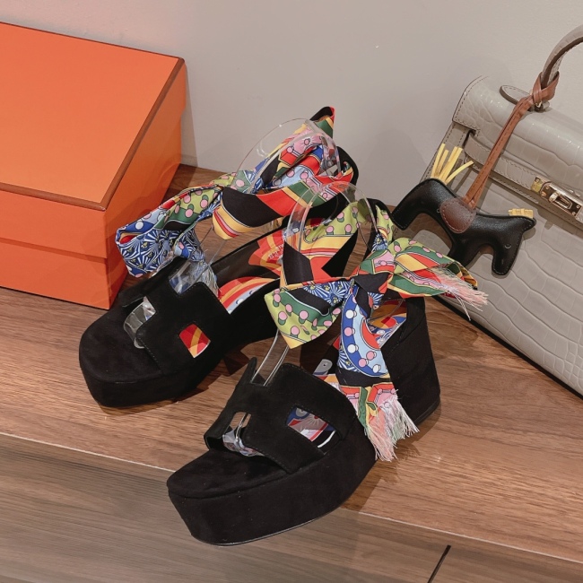 Annareps Great quality Women H*ermes Top Sandals Free shipping