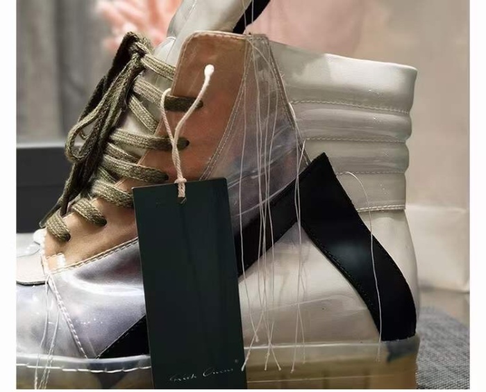 Annareps Great quality Men Women R*ick O*wens Top Sneaker Free shipping
