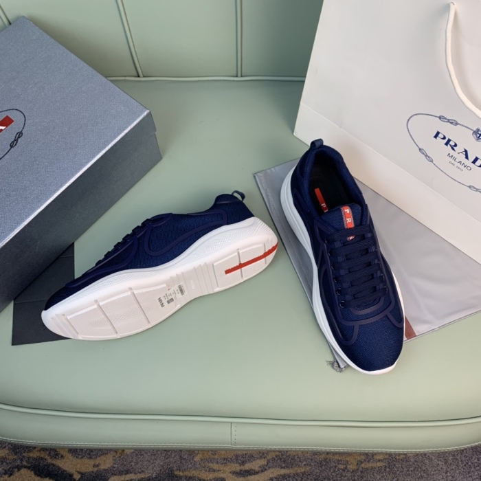 Men P*rada Top Sneaker （ annareps ） Free shipping