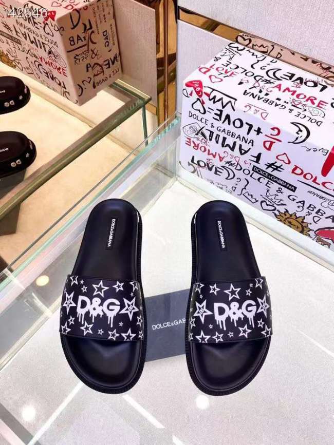 Men D*G Top Slippers (annareps) Free shipping