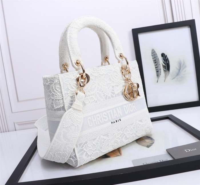 Annareps Great quality D*ior Top Bag 24CM Free shipping