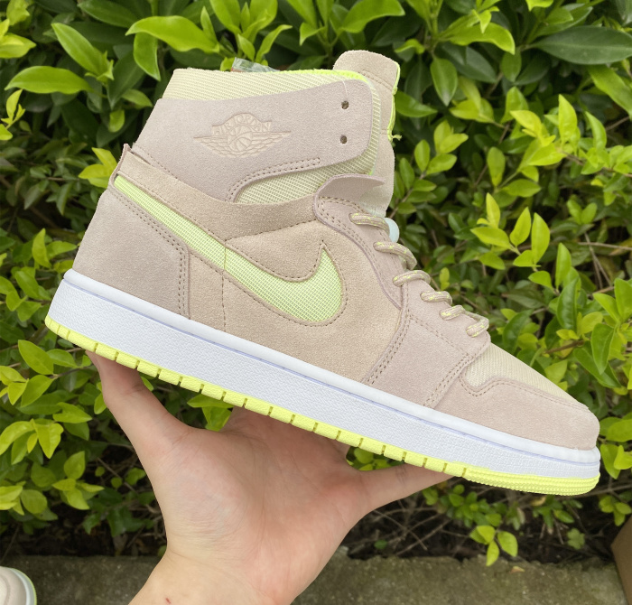 Annareps Great quality Air Jordan 1 Zoom CMFT Lemon Twist CT0979-200 Free shipping