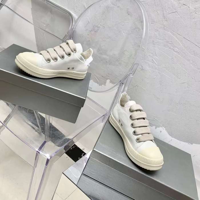Men Women R*ick O*wens Top Sneaker (annareps) Free shipping