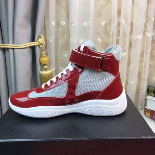 Annareps Great quality Men P*rada Top Sneakers Free shipping