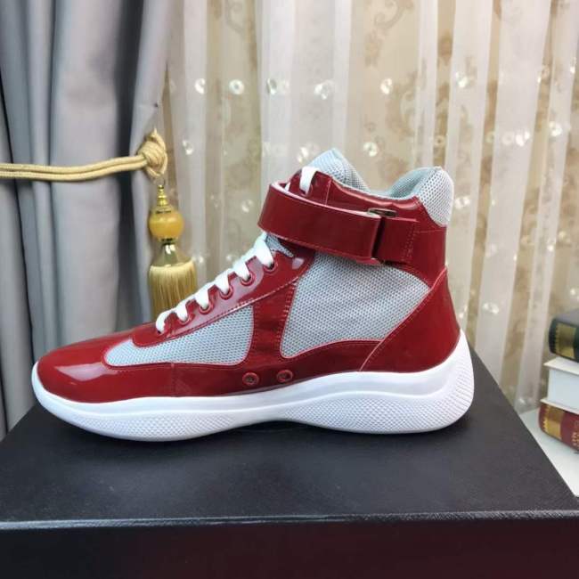 Annareps Great quality Men P*rada Top Sneakers Free shipping