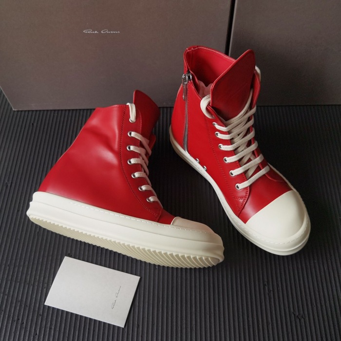 Men Women R*ick O*wens Top Sneaker (annareps) Free shipping
