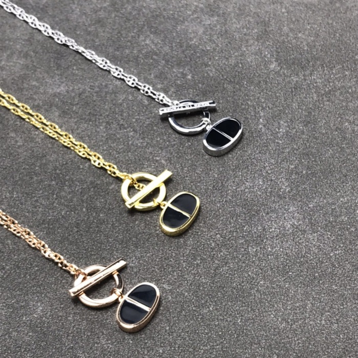 Annareps Great quality Necklace H*ermes Free shipping