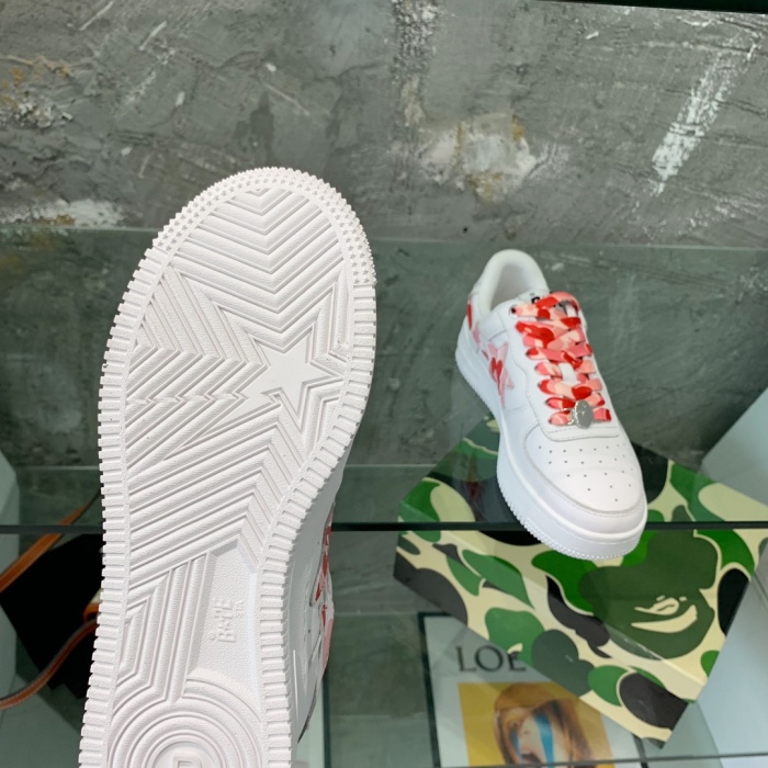 Annareps Great quality Men Women B*ape Top Sneaker Free shipping