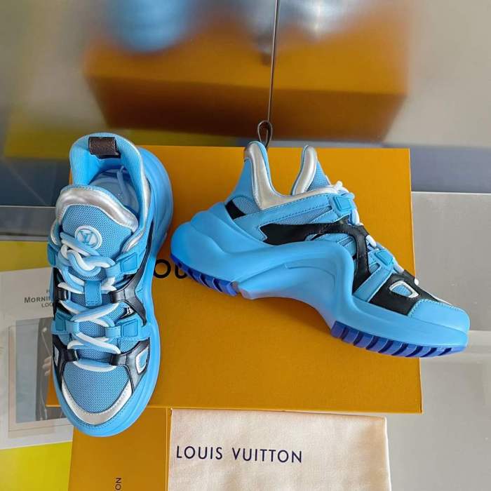 Copy Women L*ouis V*uitton Top Sneaker (annareps) Free shipping