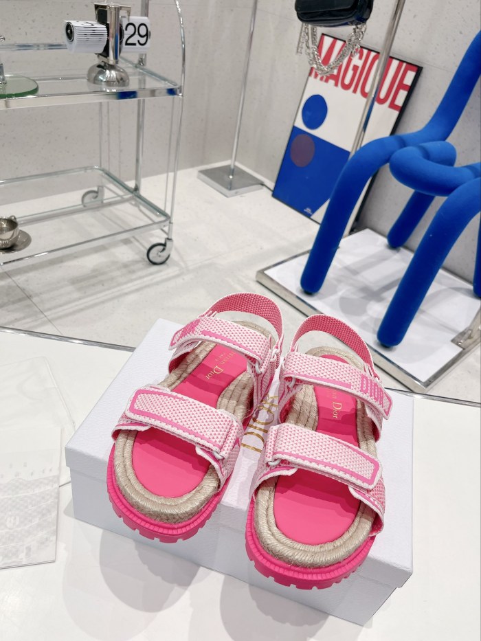 Annareps Great quality Women D*ior Top Quality Sandals Free shipping