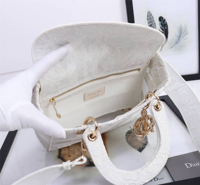 Annareps Great quality D*ior Top Bag 24CM Free shipping