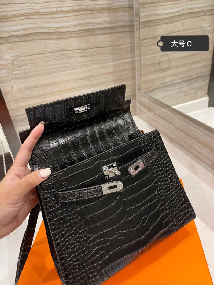 Annareps Great quality H*ermes Top Bag 25CM Free shipping
