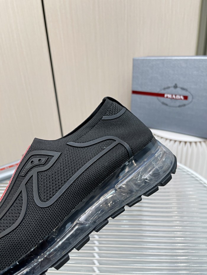 Men P*rada Top Sneaker （ annareps ） Free shipping