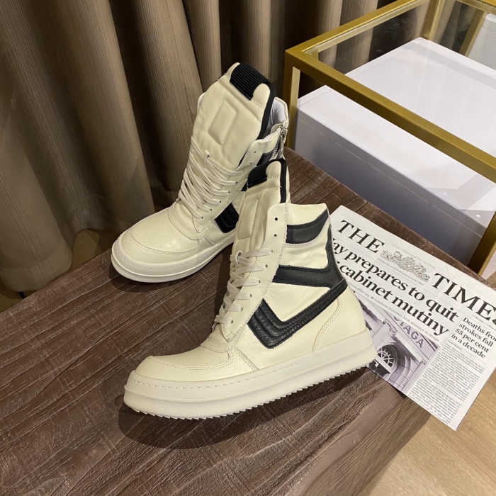 Annareps Great quality Men Women R*ick O*wens Top Sneaker Free shipping
