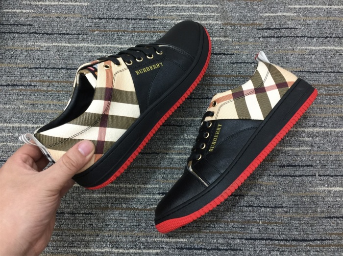 Annareps Great quality Men B*urberry Top Sneakers Free shipping