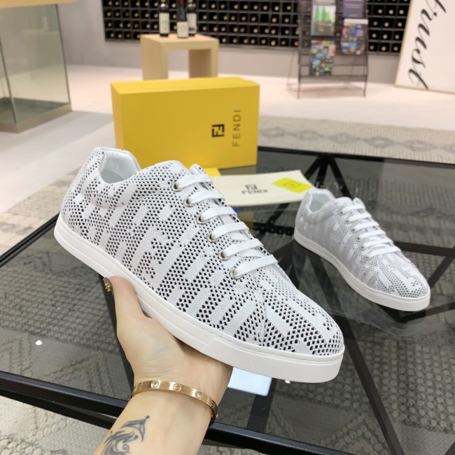 Annareps Great quality Men F*endi Top Sneaker Free shipping