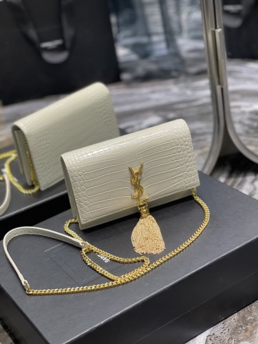 Y*SL Bag Top Quality 19*12.5*4CM Free shipping