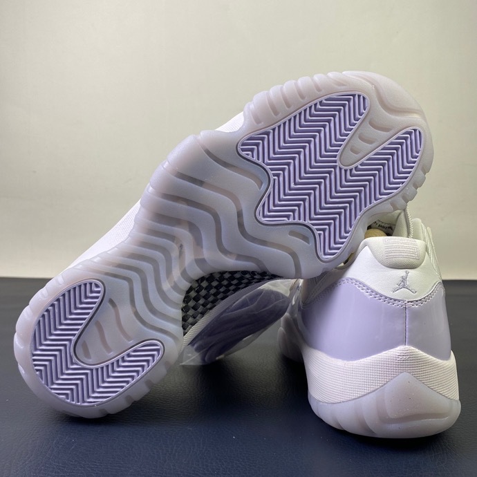Annareps Great quality Air Jordan 11 Low WMNS PURE VIOLET AH7860-101 Free shipping