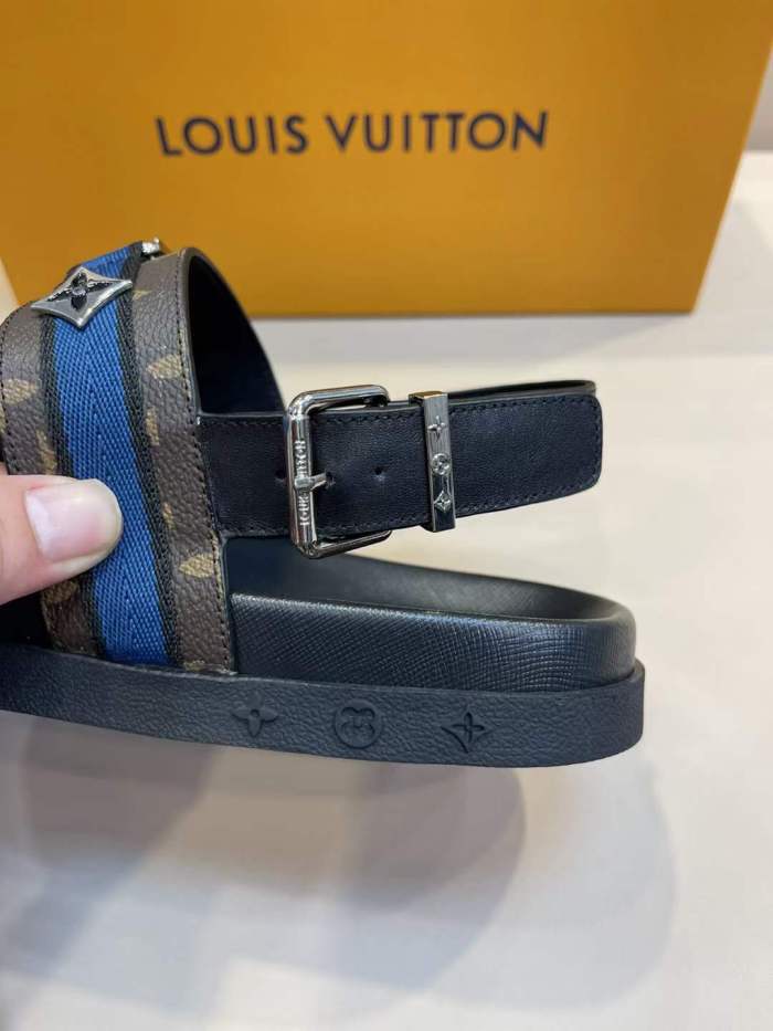 Annareps Great quality Men L*ouis V*uitton Top Sandals Free shipping