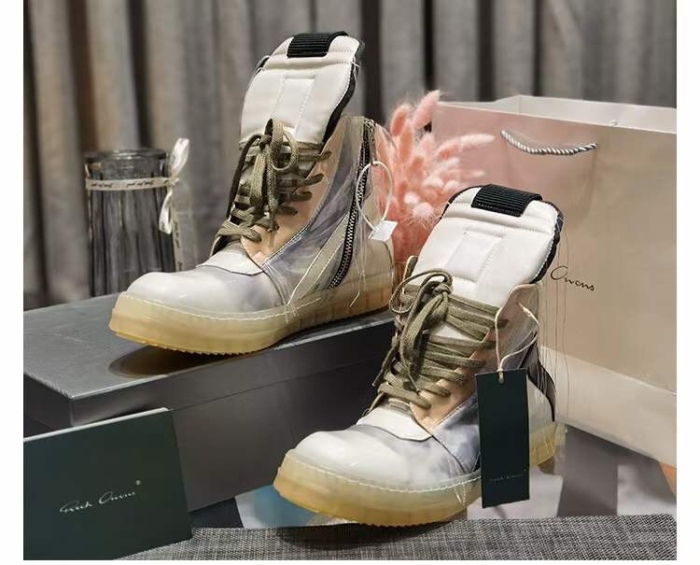Annareps Great quality Men Women R*ick O*wens Top Sneaker Free shipping