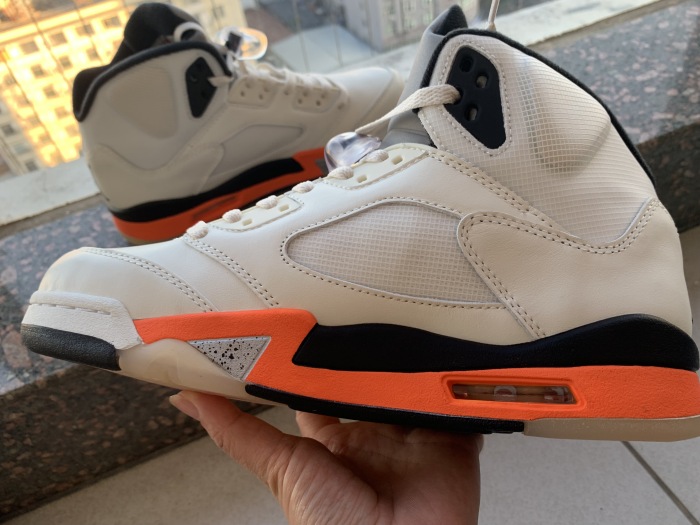 Annareps Great quality Air Jordan 5 Total Orange DC1060-100 Free shipping
