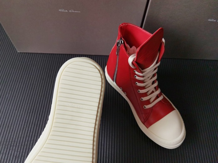 Men Women R*ick O*wens Top Sneaker (annareps) Free shipping