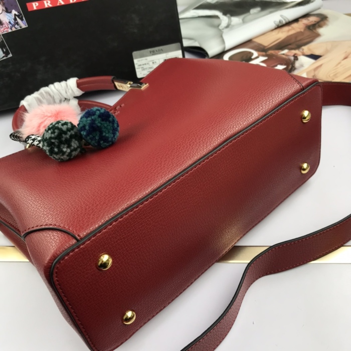Annareps Great quality P*rada Top Bag 30*22*12cm Free shipping