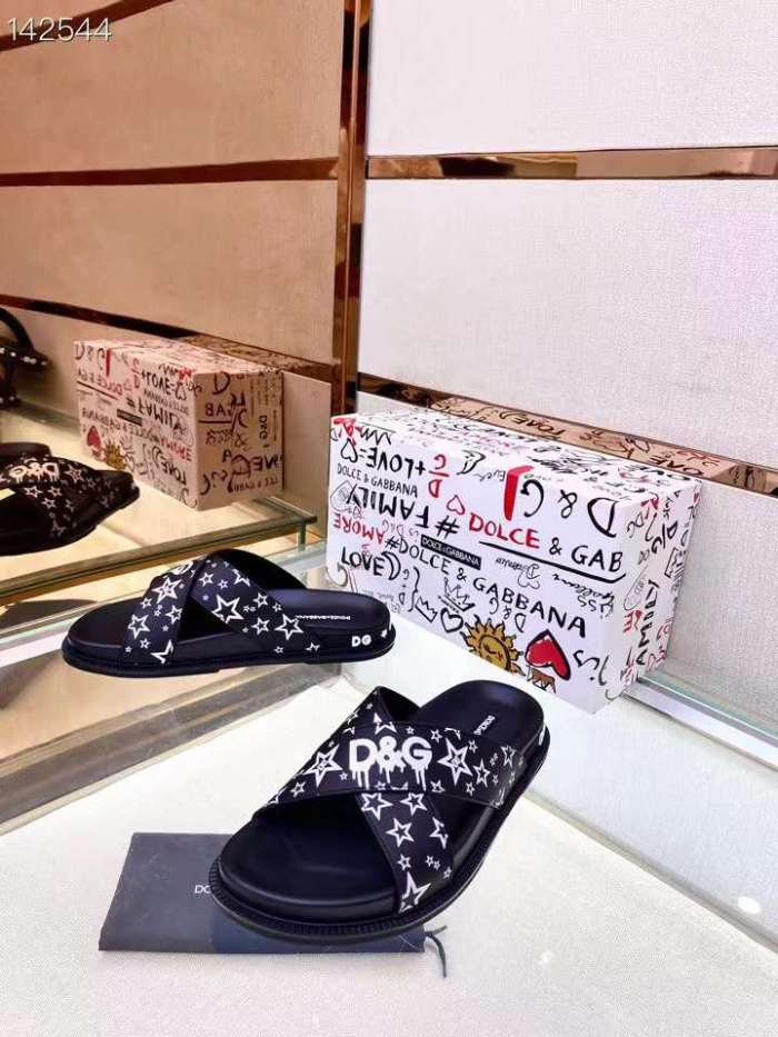 Men D*G Top Slippers (annareps) Free shipping