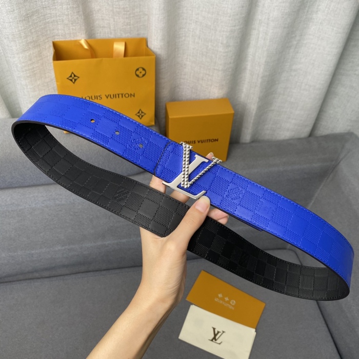 Annareps Great quality L*ouis V*uitton Belts Top Version 4.0cm Free shipping